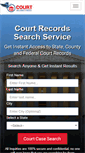 Mobile Screenshot of courtrecordfinder.com